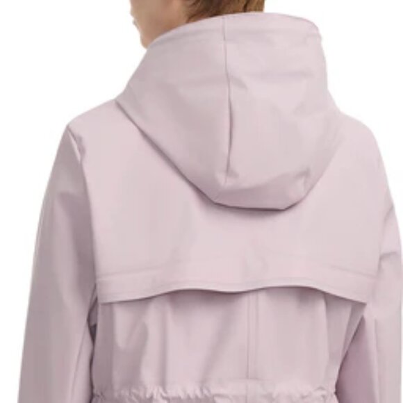NEW HUNTER Acacia Rubberized Rain Jacket in Rose for women 1225 8m4 - Picture 4 of 5